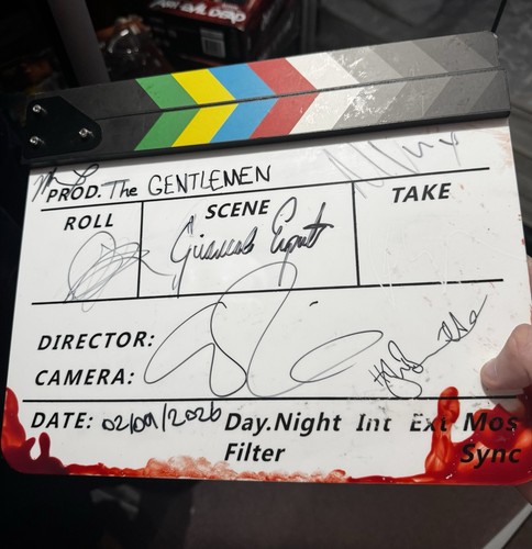 The gentlemen signed board - the,