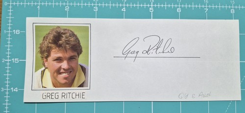 Greg ritchie australien - greg, und