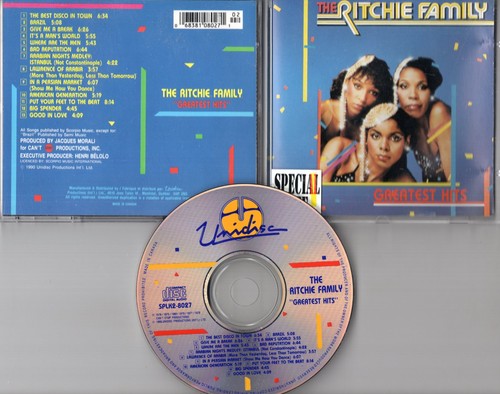 The ritchie family - cd, greatest